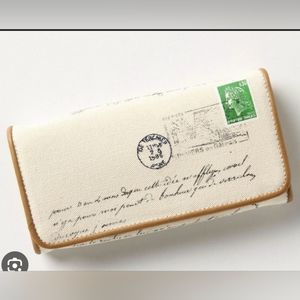 Anthropologie Moulinette Soeurs Wallet Cross Continent